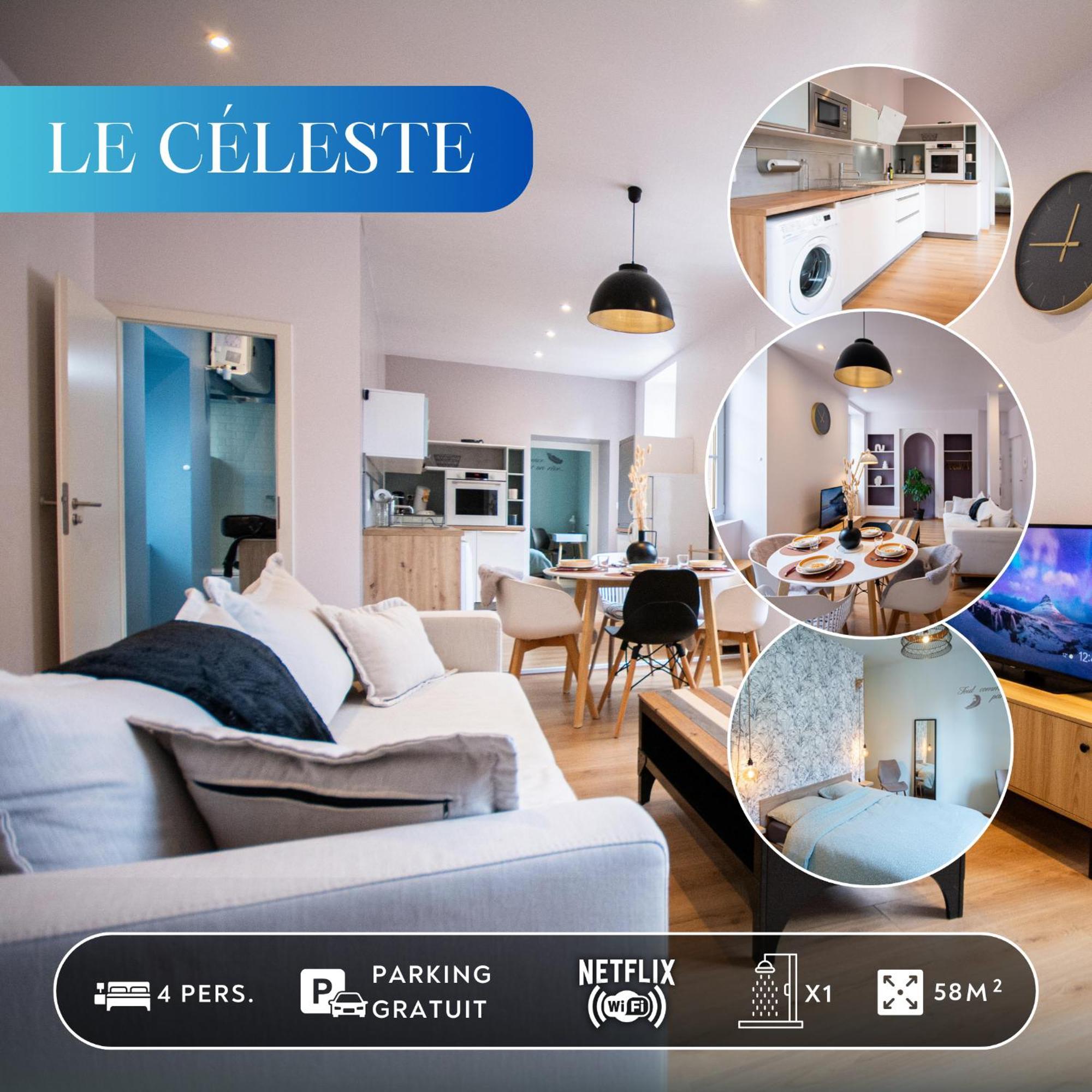 Le Celeste, Centre Historique, Wifi-Netflix Belfort Luaran gambar